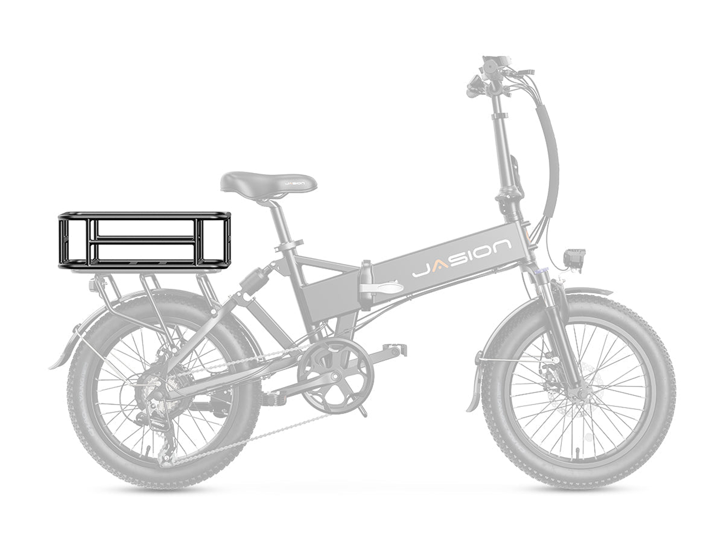 Jasion Ebike Rear Basket