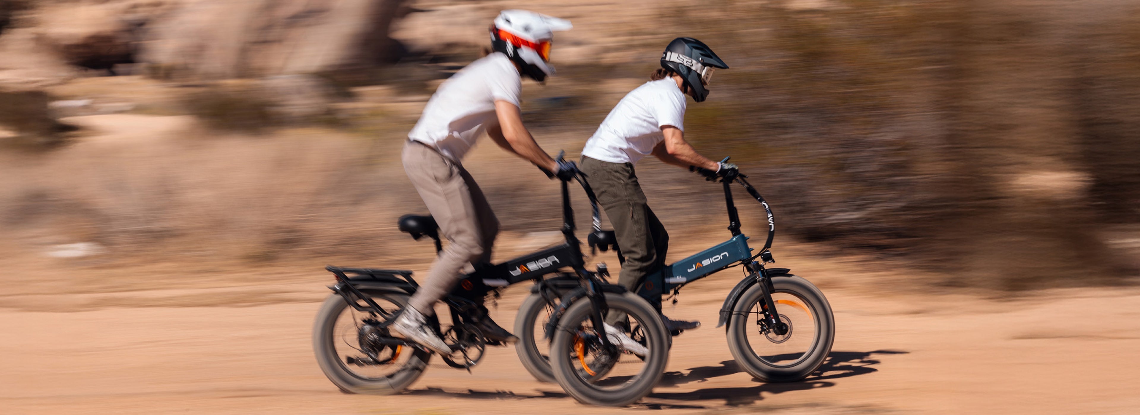 JasionBike electric bike model used for desert off-road
